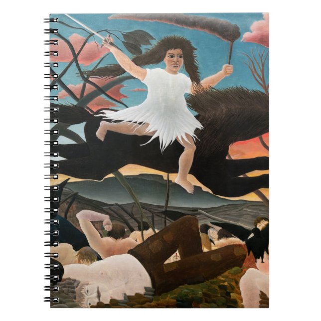 Cuaderno Henri Rousseau - La guerra (Frente)