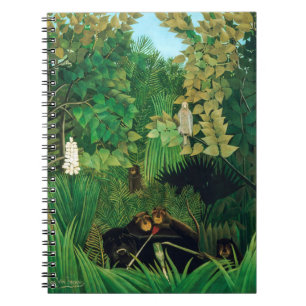 Cuaderno Henri Rousseau - Los alegres bromistas