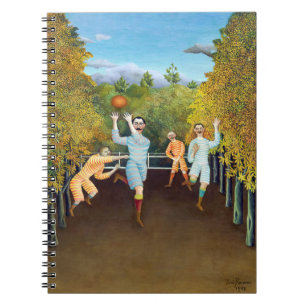 Cuaderno Henri Rousseau - Los jugadores de fútbol