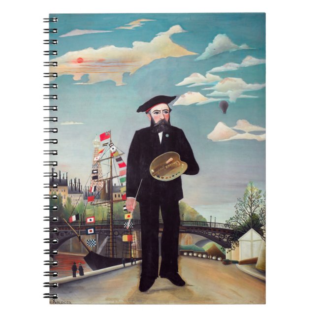 Cuaderno Henri Rousseau - Paisaje Retrato Mío (Frente)