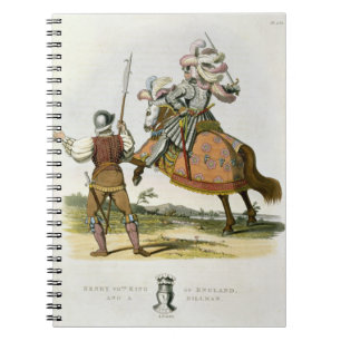 Cuaderno Henry VII, rey de Inglaterra (1457-1509) y de un