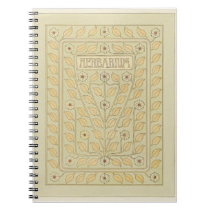 Cuaderno Herbarium Plant Gardening Journal