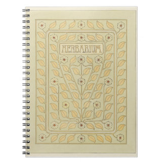 Cuaderno Herbarium Plant Gardening Journal