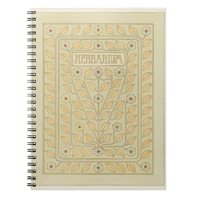 Cuaderno Herbarium Plant Gardening Journal (Frente)