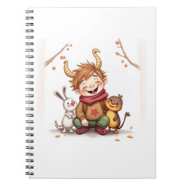 Cuaderno „Herbstfreunde – Ein Tag voller Lachen“