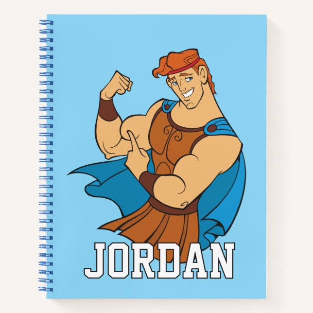 Cuaderno Hercules Bicep Flex Notebook (Anverso)
