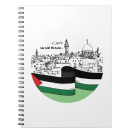 Cuaderno Herencia y esperanza palestinas: Regresaremos