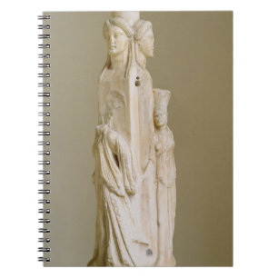 Cuaderno Herm triforme de Hecate, escultura de mármol, el