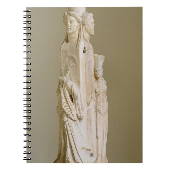 Cuaderno Herm triforme de Hecate, escultura de mármol, el (Frente)