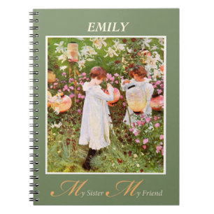 Cuaderno Hermana, Chicas en el Jardín de las Flores, Vint