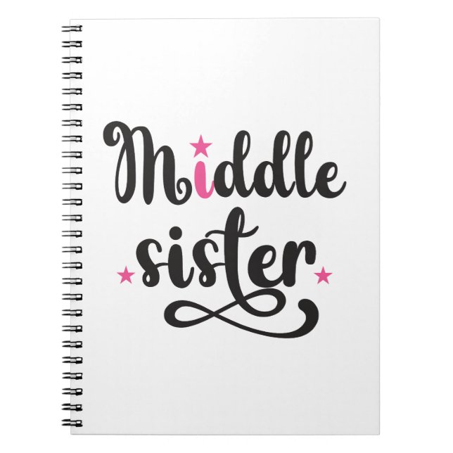 Cuaderno Hermana del Medio, Estrellas Cutas (Frente)