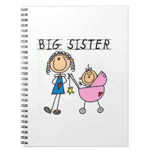 Cuaderno Hermana Grande Con Regalos De Hermanas Pequeñas