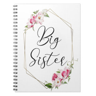 Cuaderno Hermana Mayor Adorable