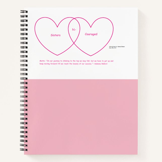 Cuaderno Hermanas N-Courage (c) notebook 20161 (Anverso)