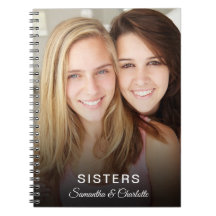 hermanas personalizado foto nombre personalizado b