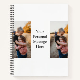 Cuaderno hermano hermana familia agregar foto mensaje perso
