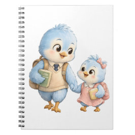 Cuaderno Hermano Hermana Pájaro Dulce