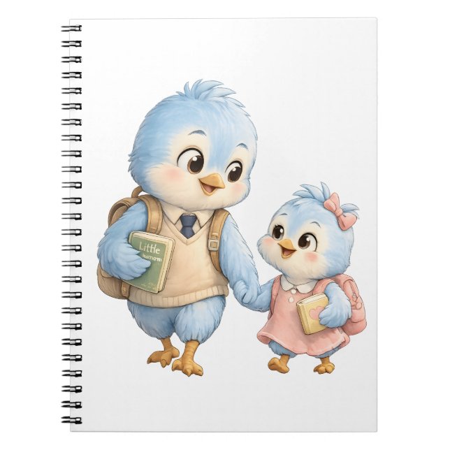 Cuaderno Hermano Hermana Pájaro Dulce (Frente)