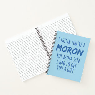Cuaderno Hermano, Mamá Dijo Que Te Traigan Un Regalo.