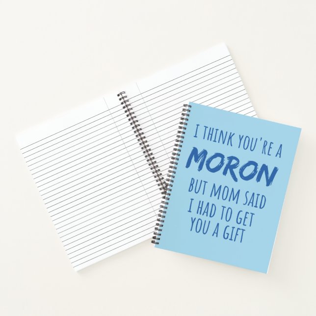 Cuaderno Hermano, Mamá Dijo Que Te Traigan Un Regalo. (Interior)