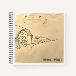 Cuaderno Hermits Ledger Diary Notebook!