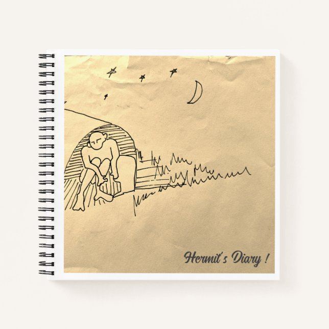 Cuaderno Hermits Ledger Diary Notebook! (Anverso)