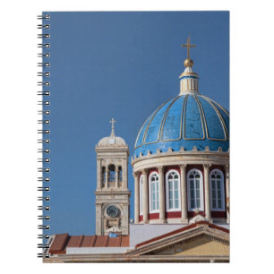 Cuaderno Hermópolis, Isla de Siros, Grecia. Cúpula azul de