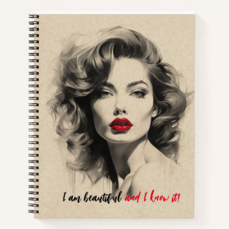 Cuaderno Hermosa dama