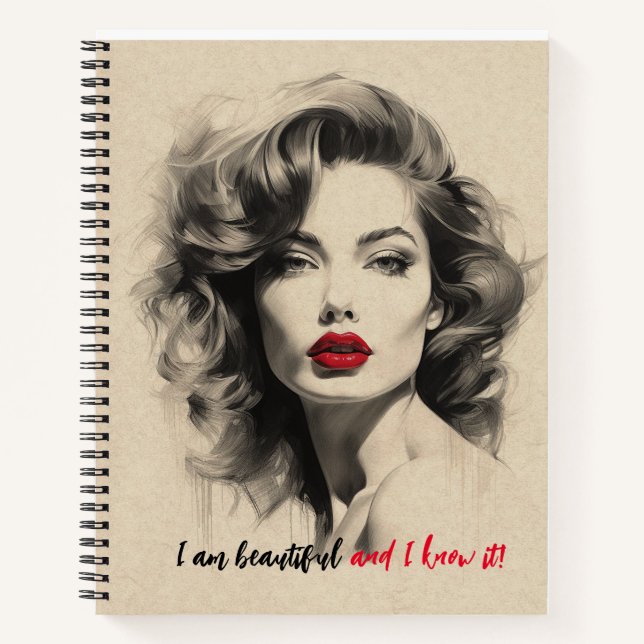 Cuaderno Hermosa dama (Anverso)