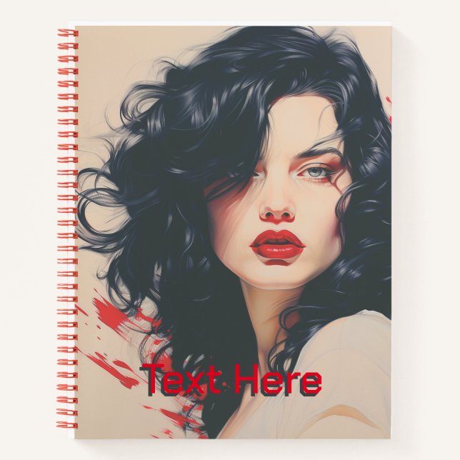 Cuaderno Hermosa Dama #02 (Anverso)