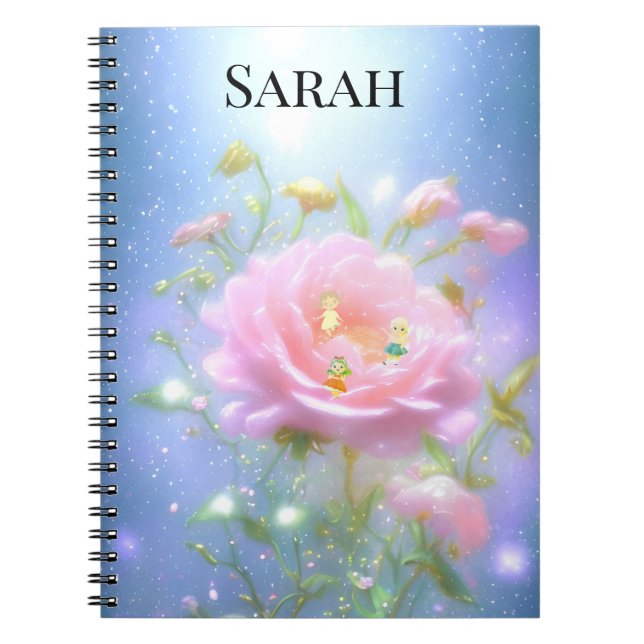 Cuaderno Hermosa flor (Frente)