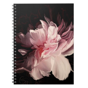 Cuaderno Hermosa flor peony