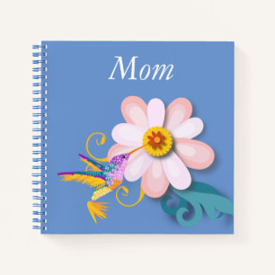 Cuaderno Hermosa flor y el Día de la Madre
