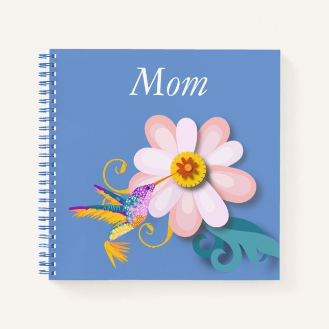 Cuaderno Hermosa flor y el Día de la Madre (Anverso)