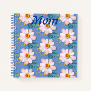 Cuaderno Hermosa flor y el Día de la Madre