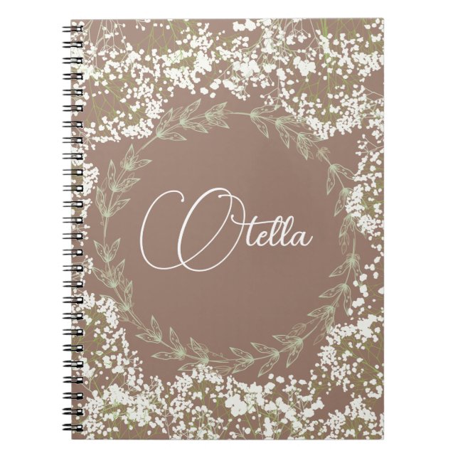 Cuaderno Hermosa Floral (Frente)
