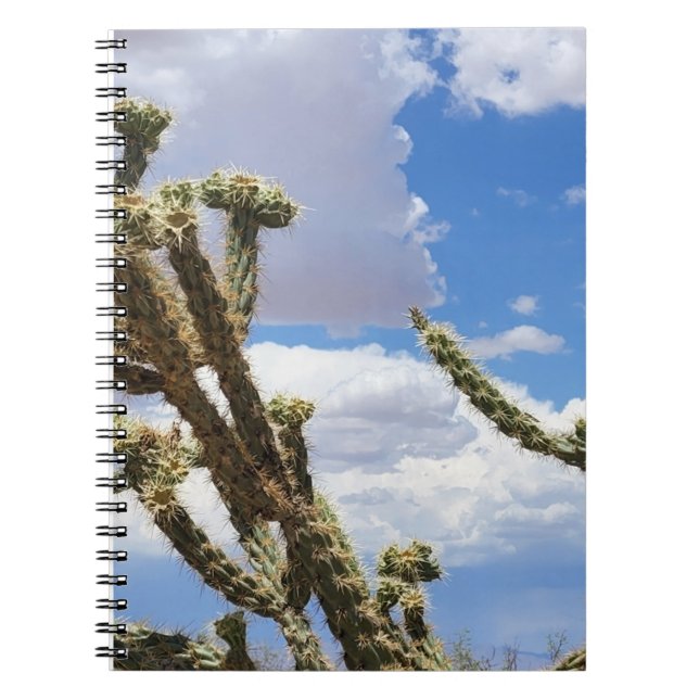 Cuaderno Hermosa foto de Cactus (Frente)