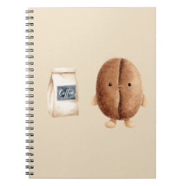 Cuaderno Hermosa judía de café