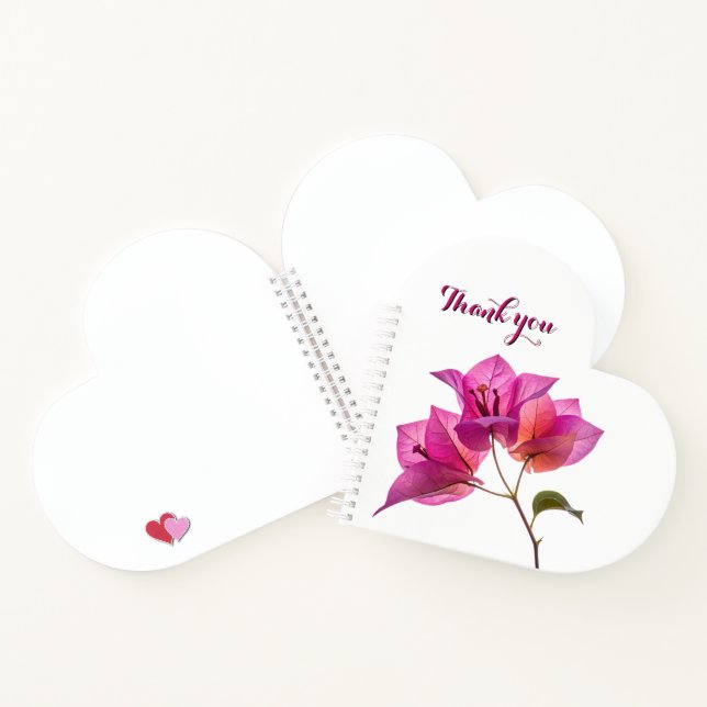 Cuaderno Hermosa Kagoj Phool Flor de Papel Botánica Flora (Interior)