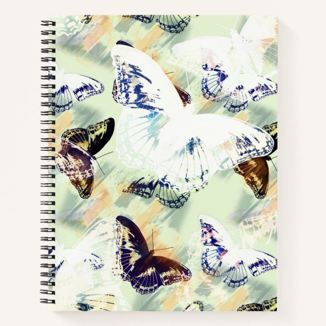 Cuaderno Hermosa mariposa con estilo (Anverso)
