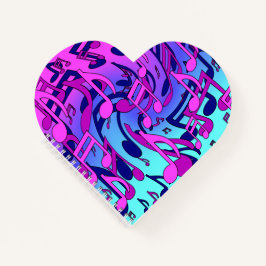 Cuaderno Hermosa música notas musicales anima a la artista