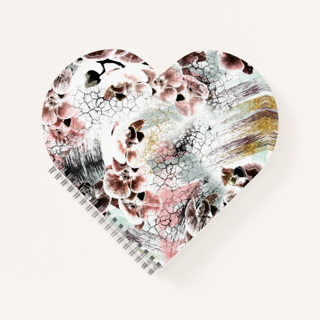 Cuaderno Hermosa orquídea con estilo (Anverso)