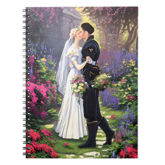 Cuaderno Hermosa Pareja en el Parque (Frente)