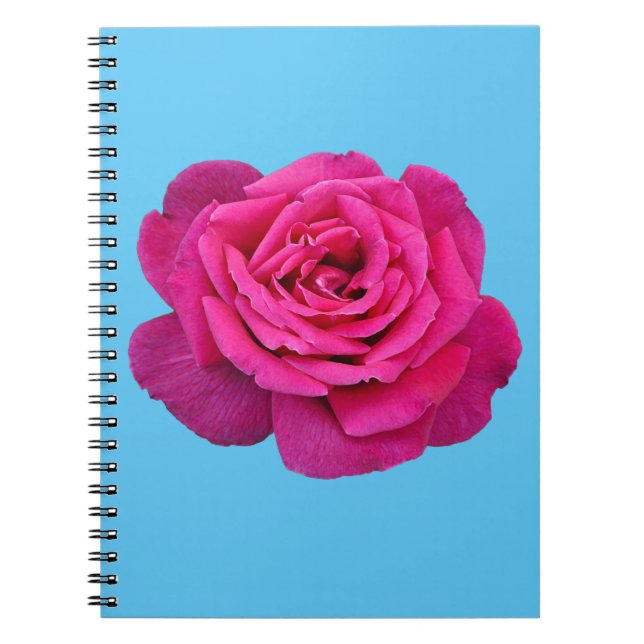Cuaderno Hermosa rosa rosa rosa (Frente)