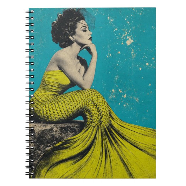Cuaderno Hermosa Sirena Retro de Lima (Frente)