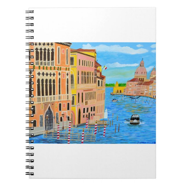 Cuaderno Hermosa Venecia (Frente)