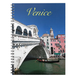 Cuaderno Hermosa Venecia, puente Rialto