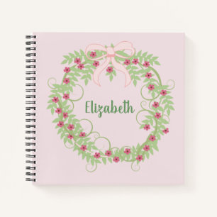 Cuaderno Hermosa Wreath Floral