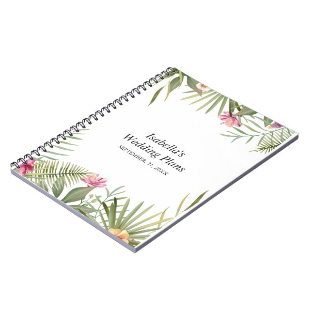 Cuaderno Hermosas flores (Lado Izquierdo)