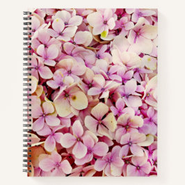 Cuaderno Hermosas flores de Hydrangea